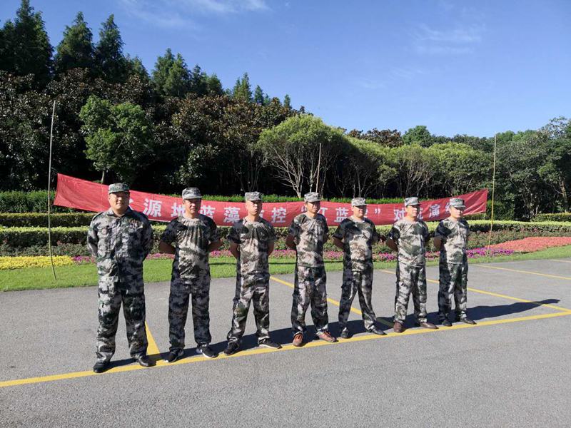 安保公司傀儡湖安保隊員參加“紅藍軍”對抗演練活動_副本.jpg